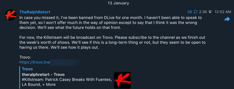 Ethan Ralph Trovo joining