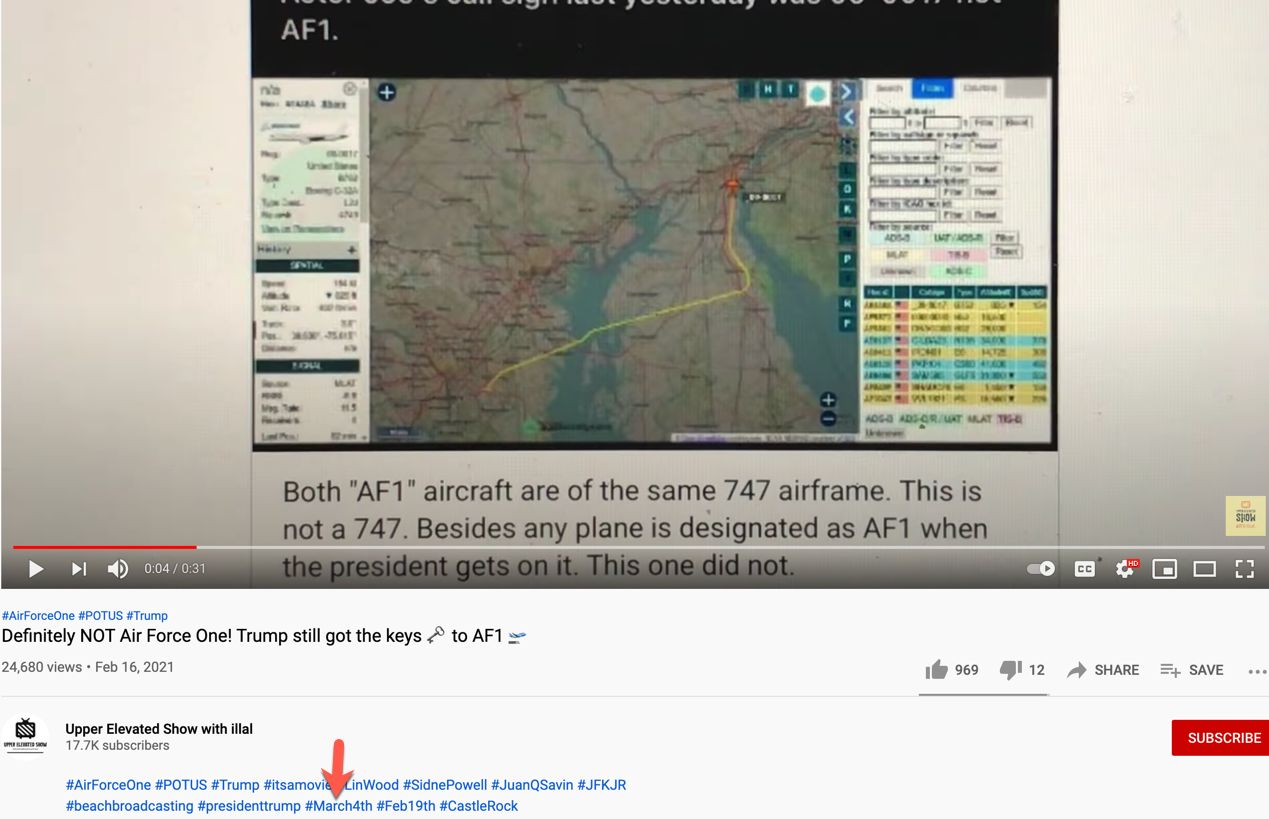 YouTube QAnon March 4 video13