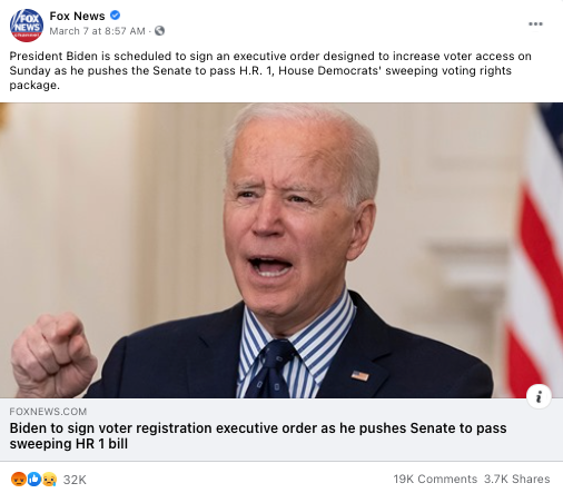 image of facebook post