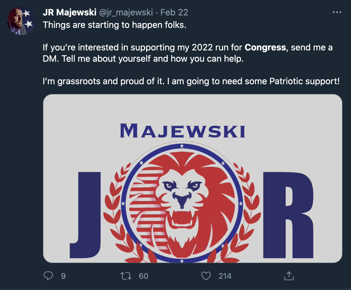 majewski announces run