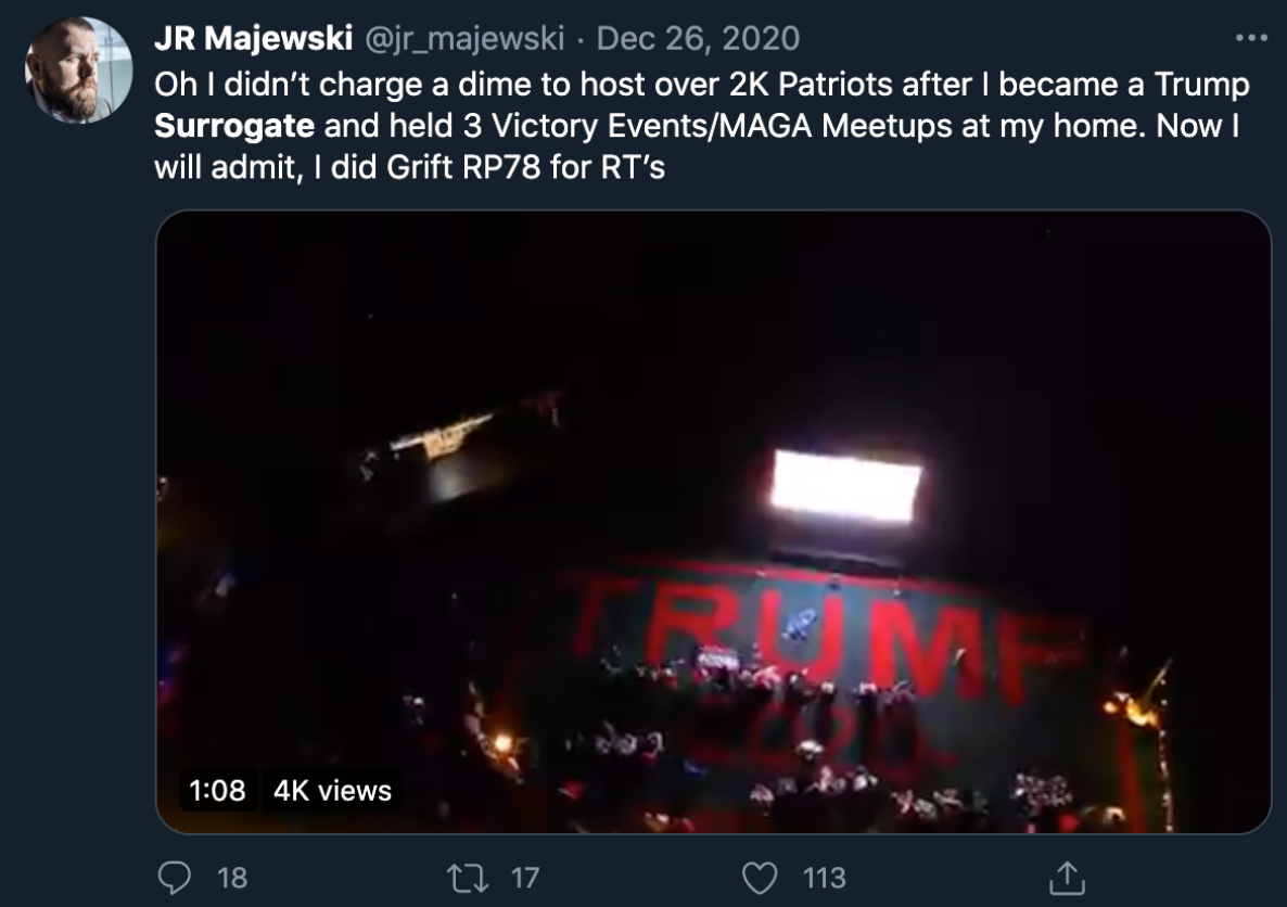 majewski trump surrogate