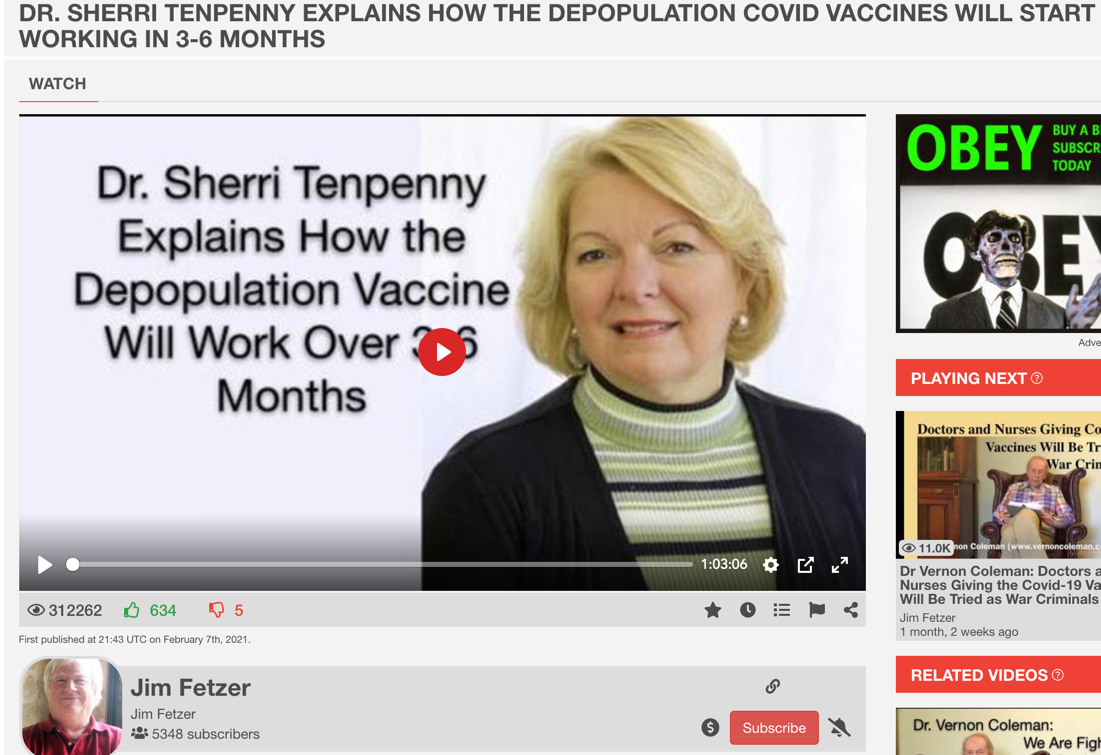 Sherri Tenpenny Bitchute1