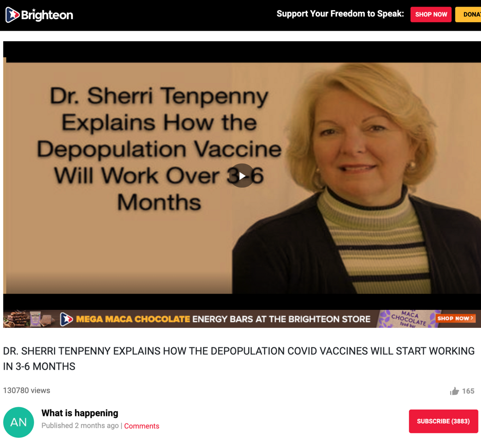Sherri Tenpenny Brighteon