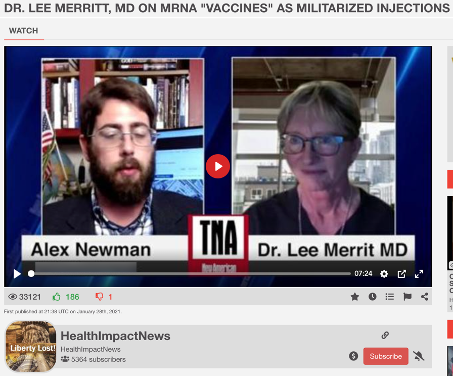 Lee Merritt Bitchute1