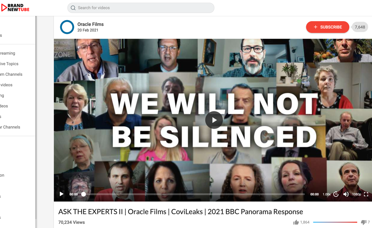Anti-vaxx video Brand New Tube