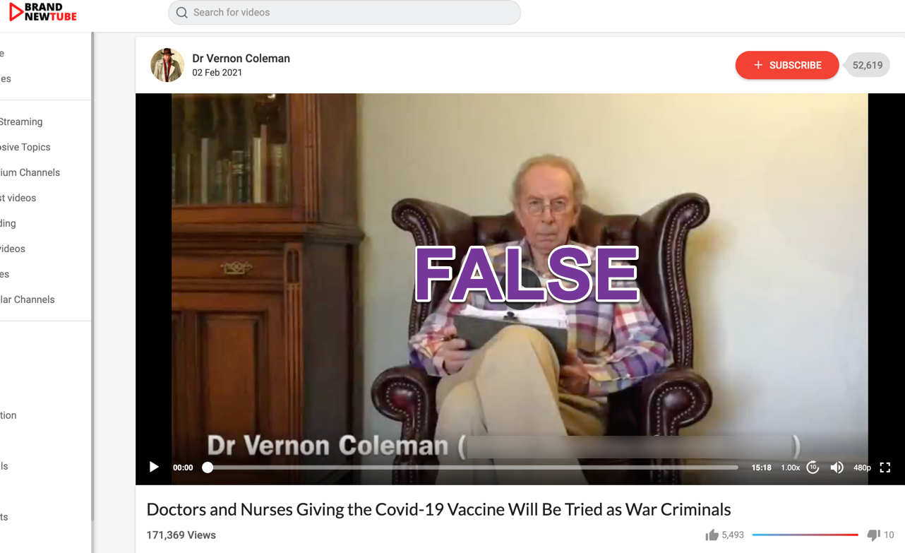 Vernon Coleman Brand New Tube