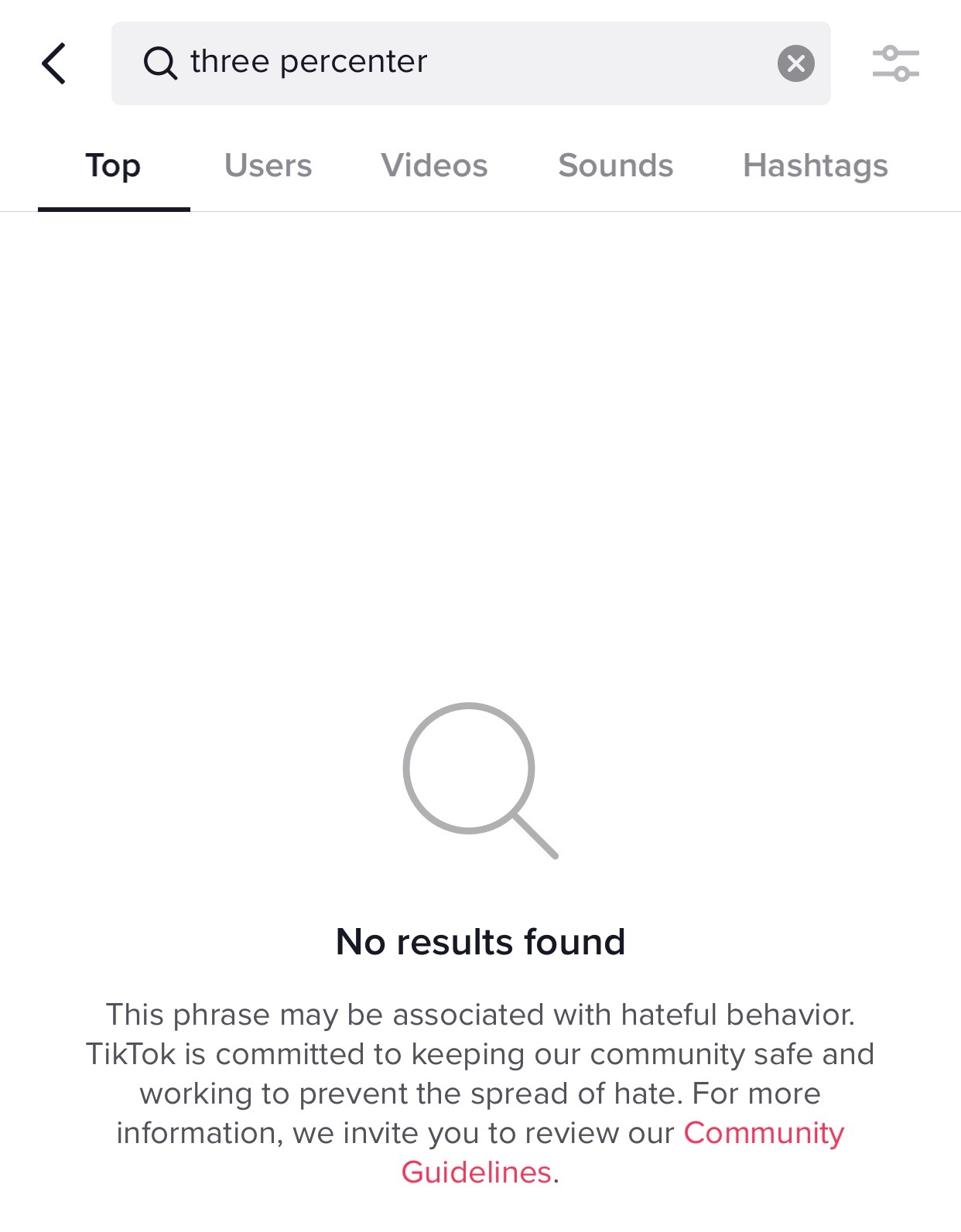 Three Percenter TikTok