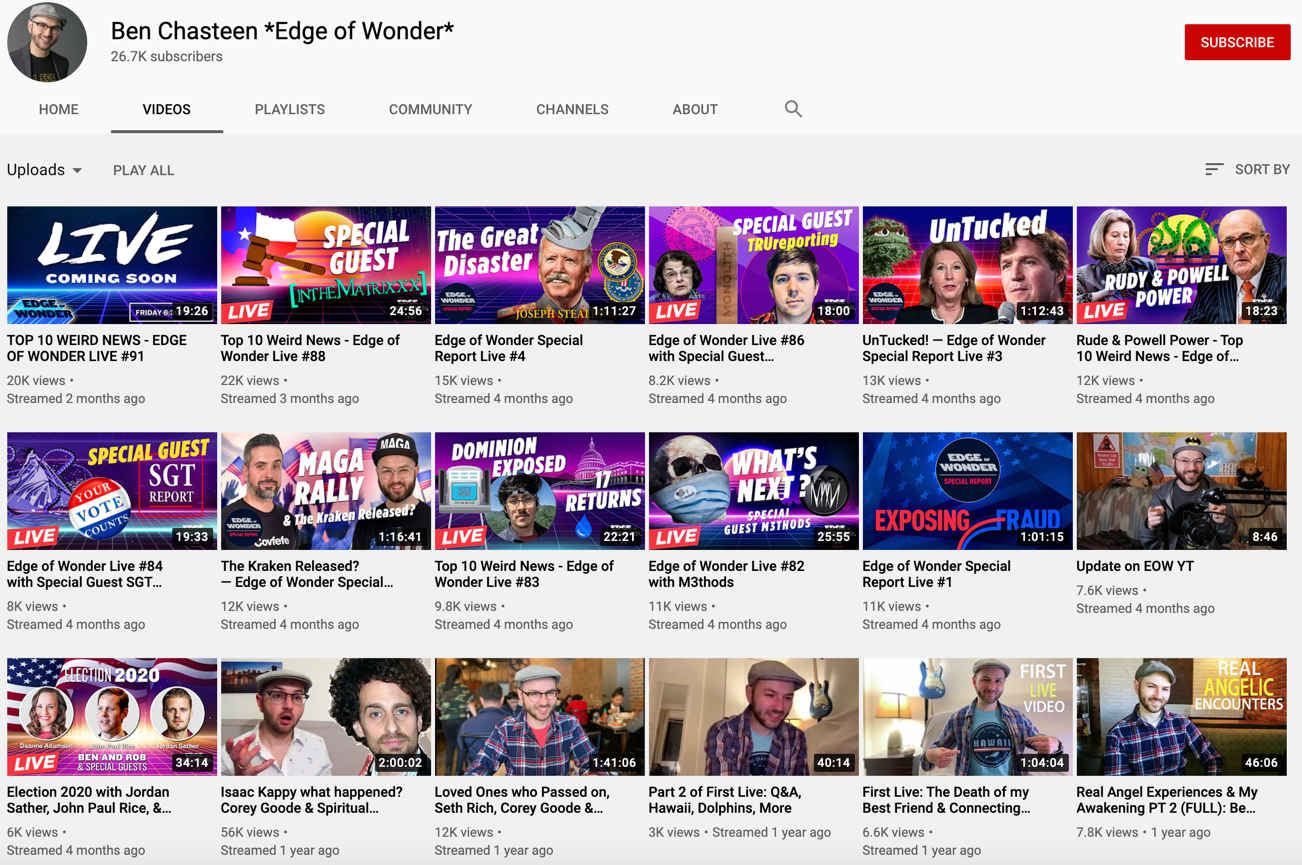 YouTube QAnon channels2