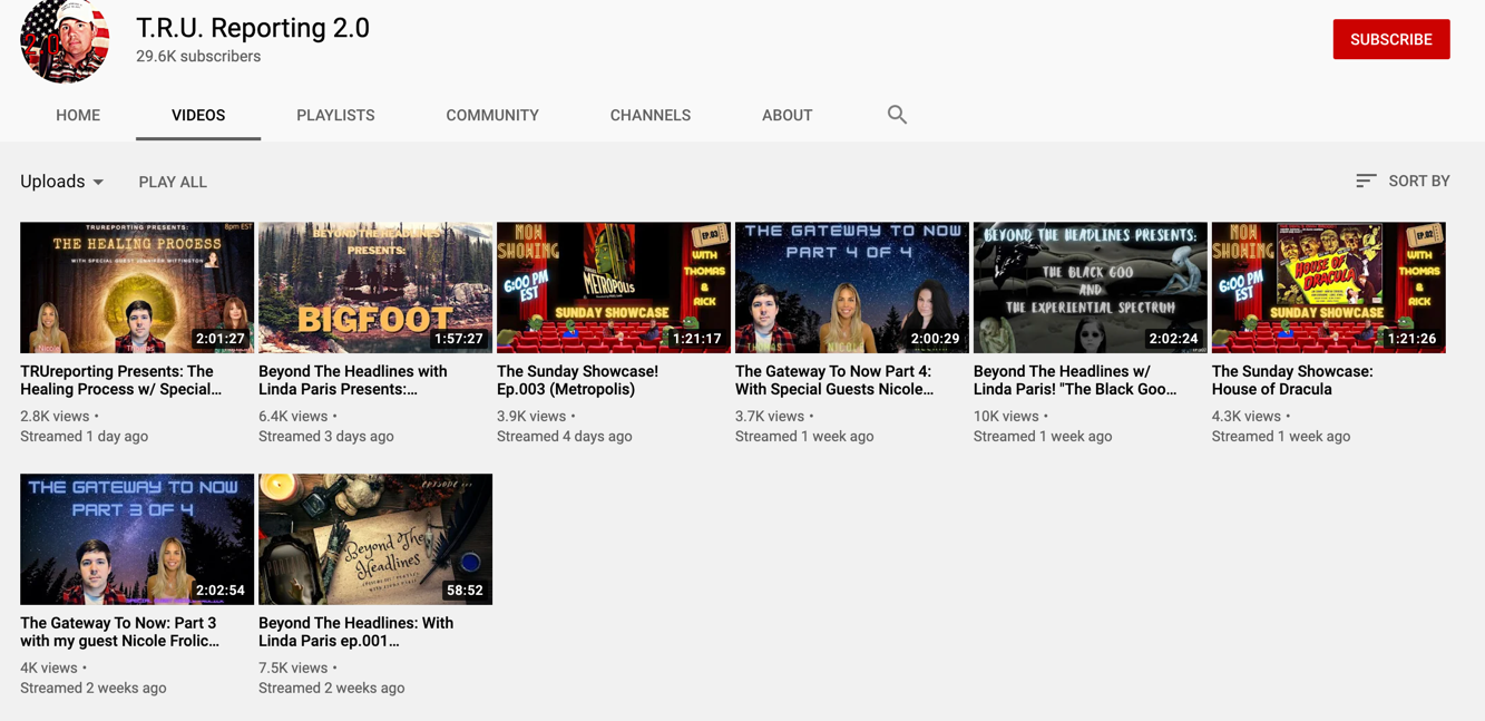 YouTube QAnon channels6