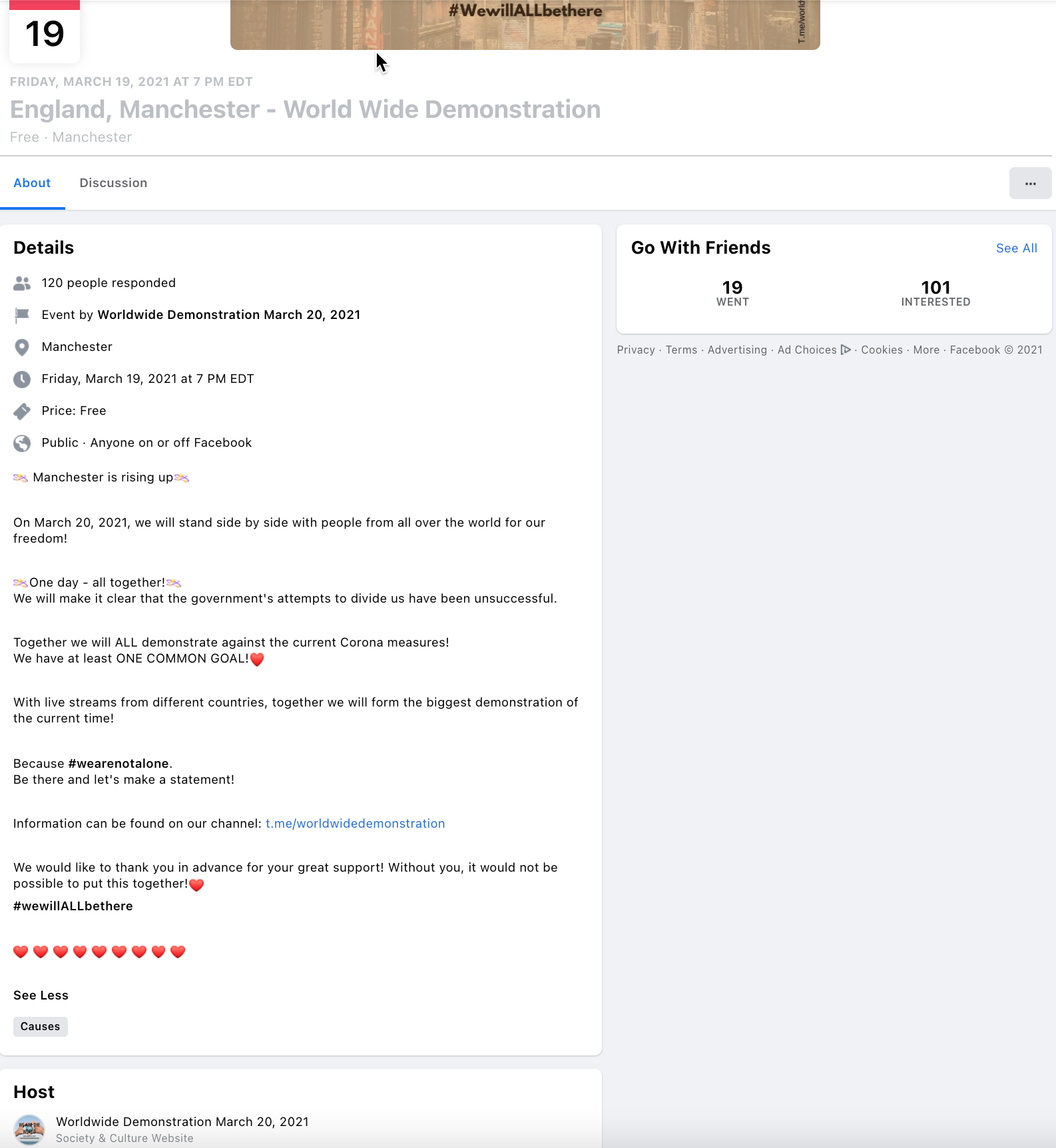 image of facebook event