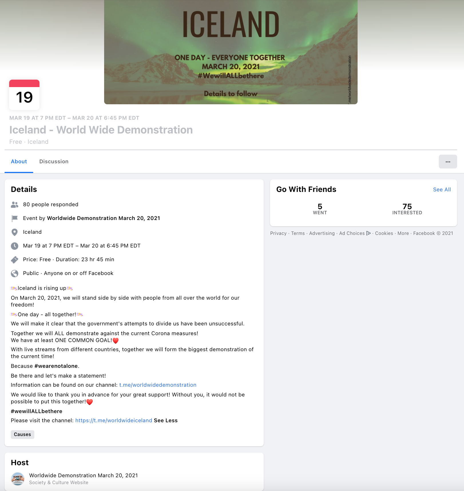 image of facebook event