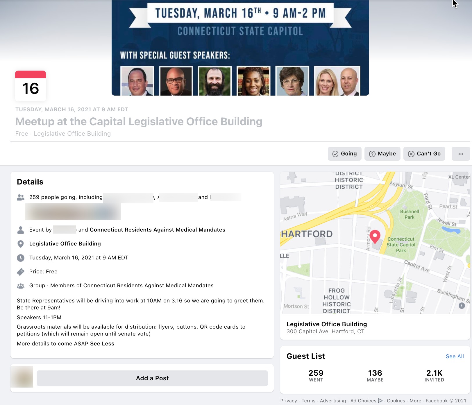 image of facebook event