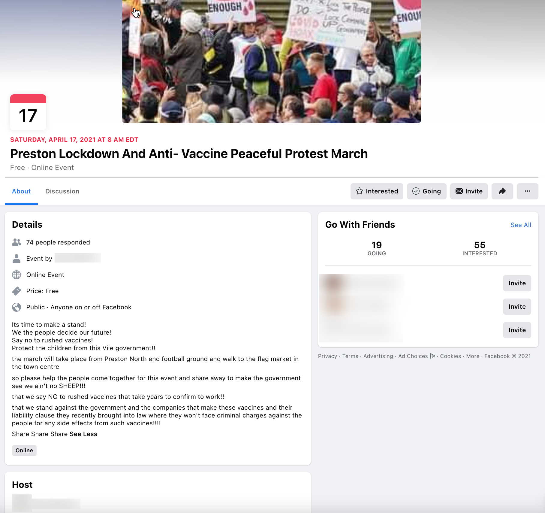 image of facebook event