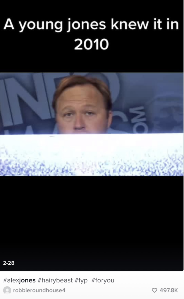 alex jones viral video