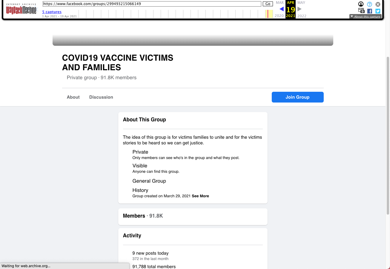 image of facebook group