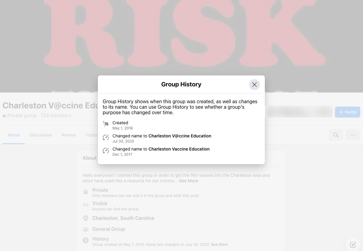 image of facebook group