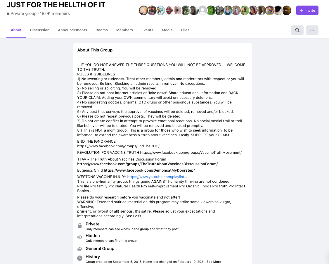 image of facebook group