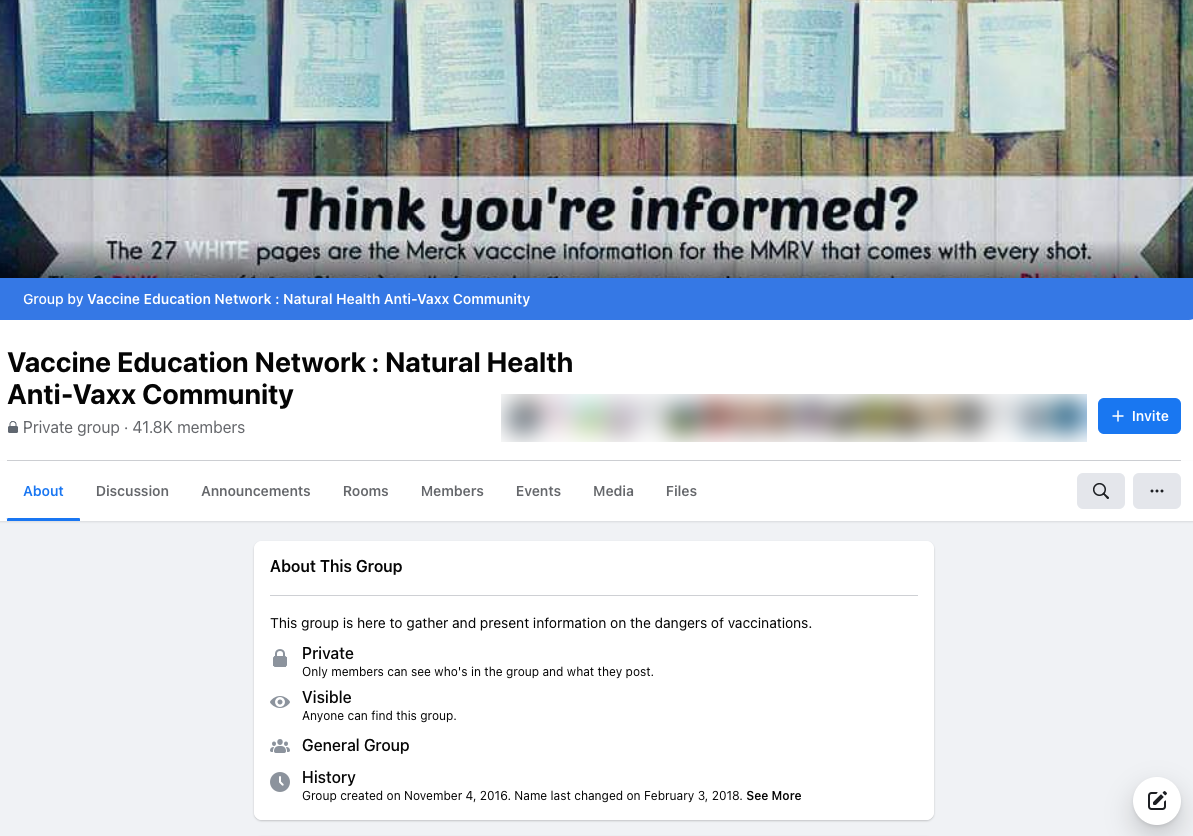 image of facebook group