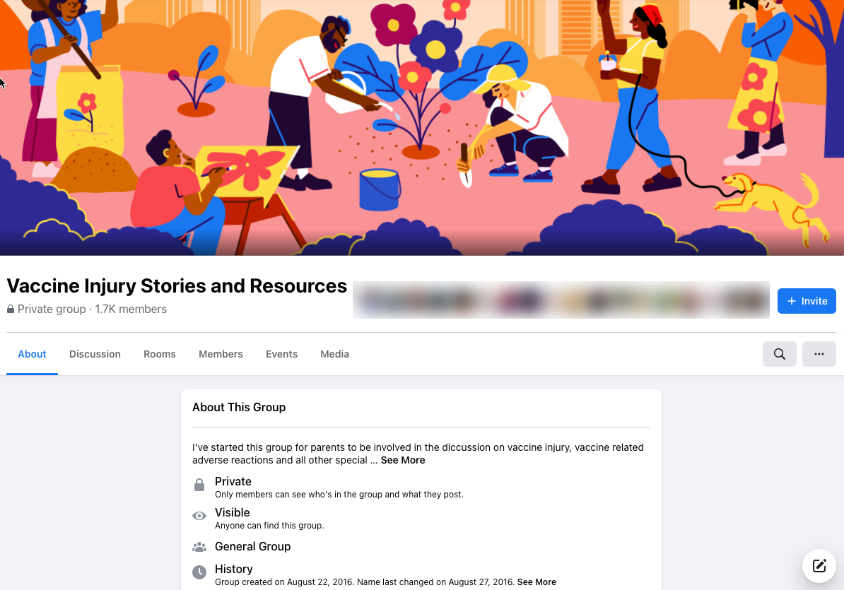 image of facebook group