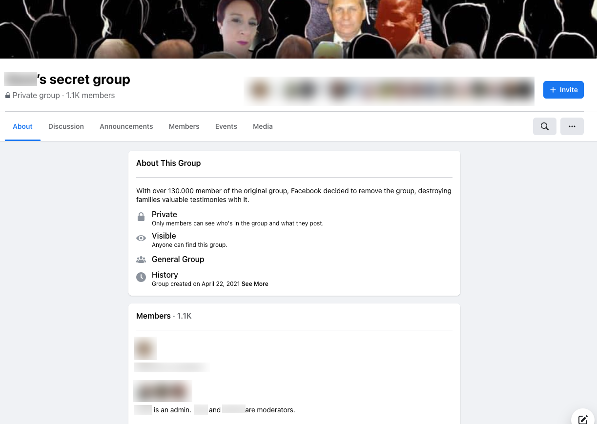 image of facebook group