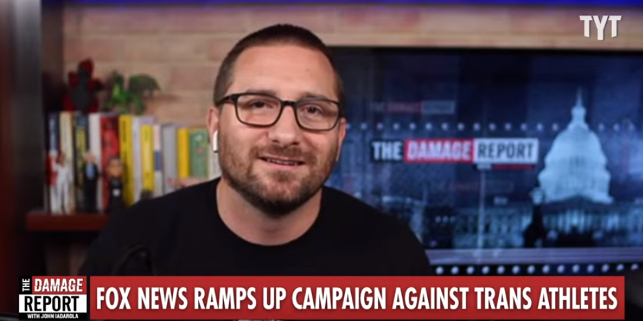 The Damage Report highlights Media Matters study finding stark increase in Fox News' coverage of trans athletes - Vimarsana News