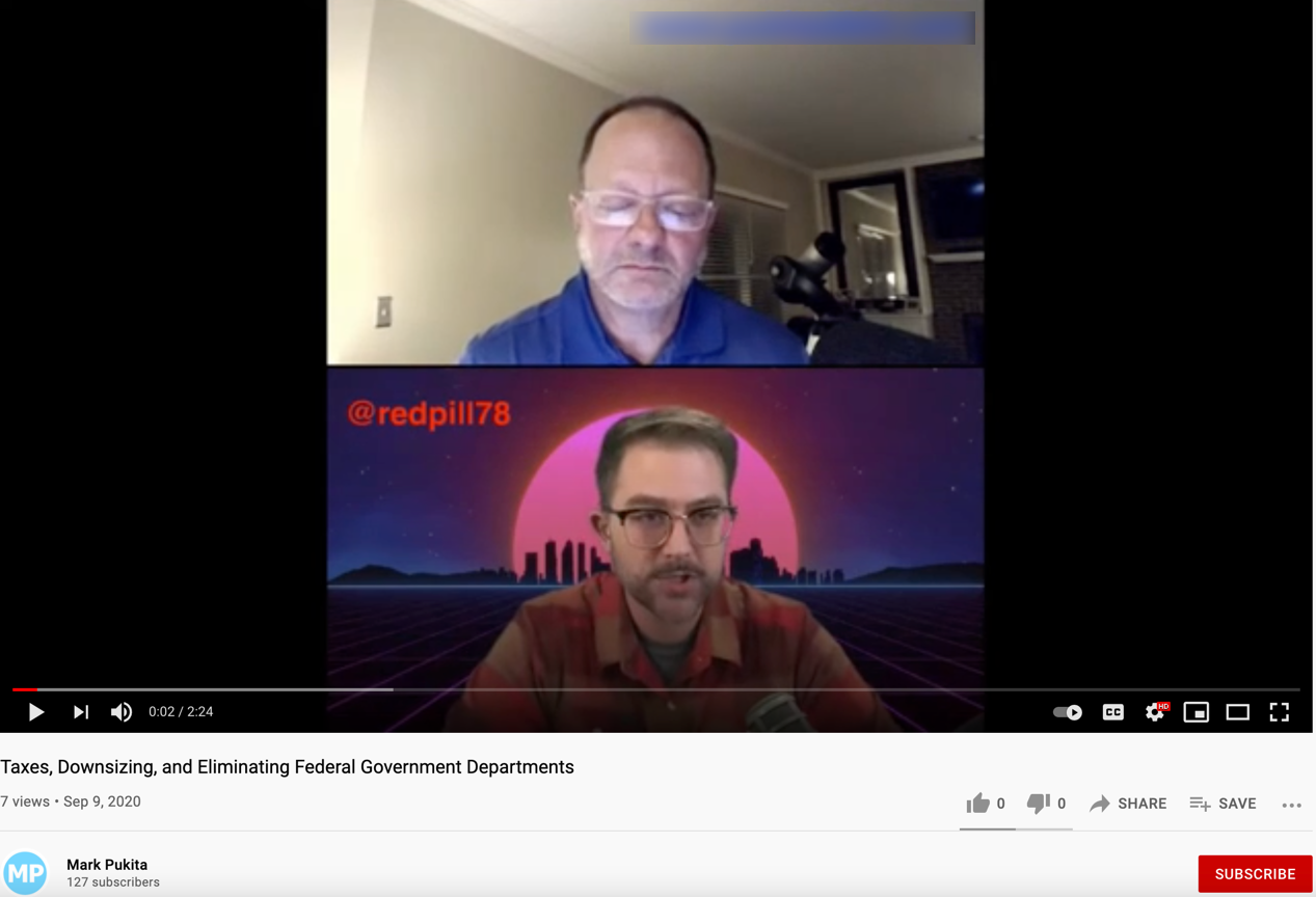 Mark Pukita YouTube RedPill78