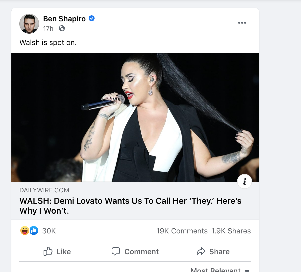 Shapiro Facebook post 5.19.21