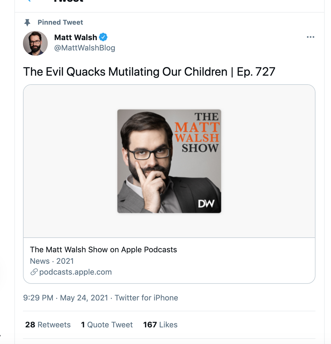 Walsh Twitter 5.24.21