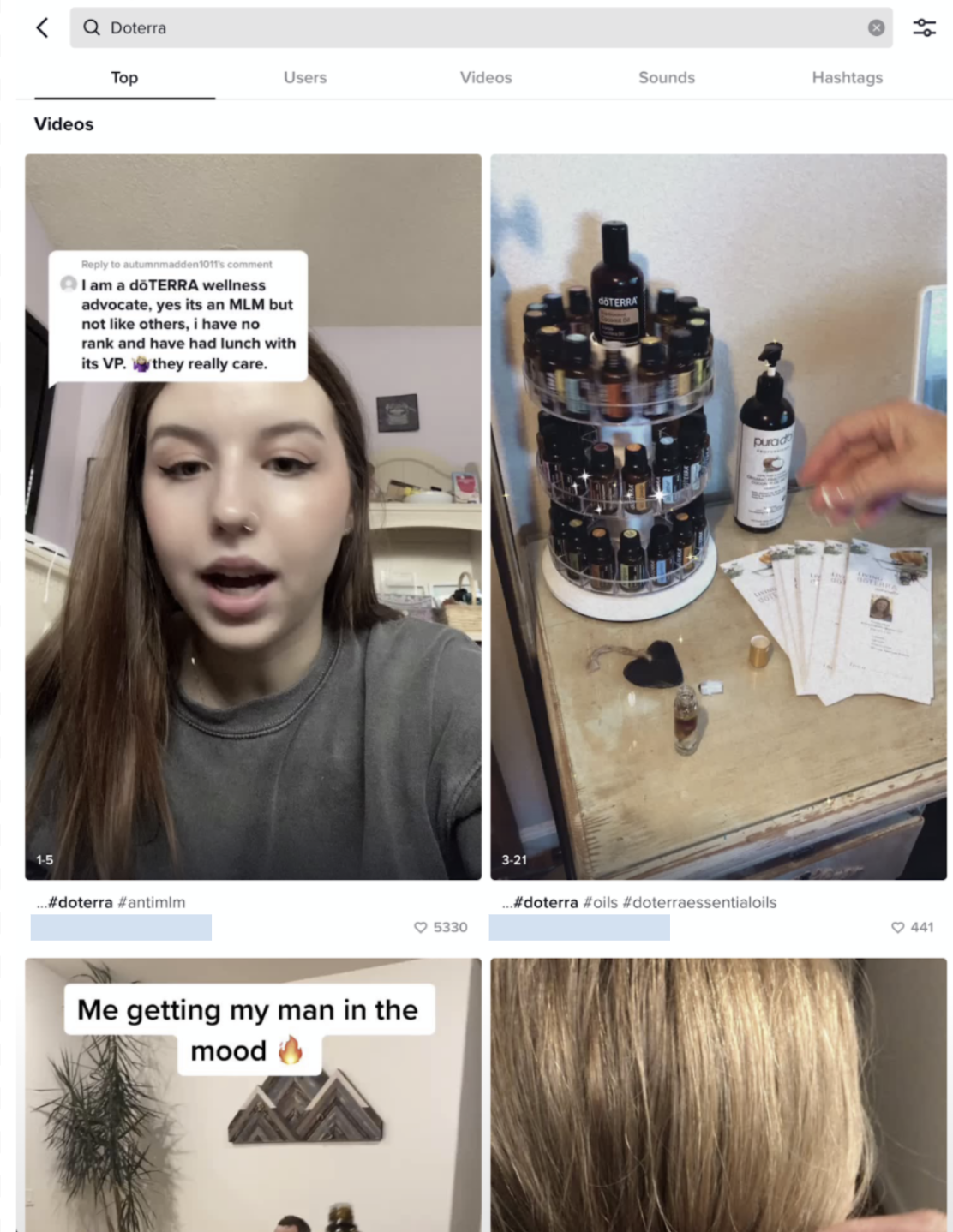 tiktok essential oils mlm