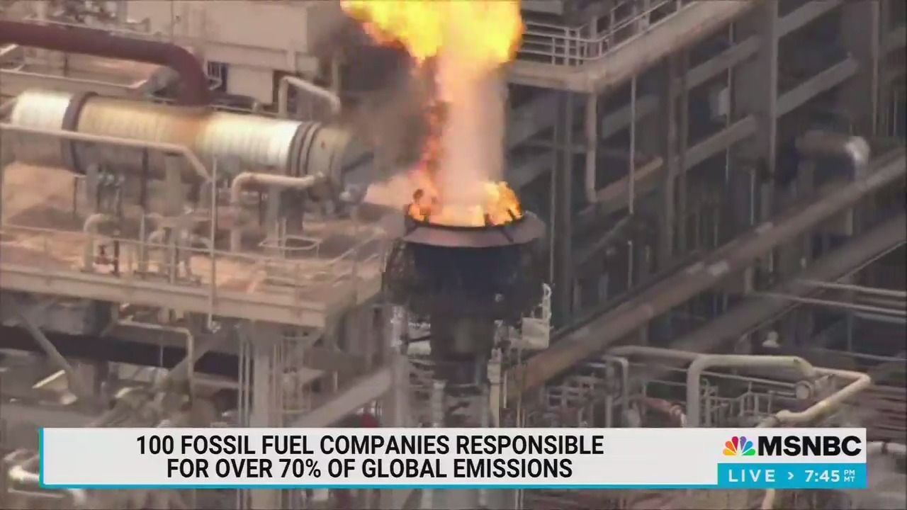 Fossil Fuel Chyron