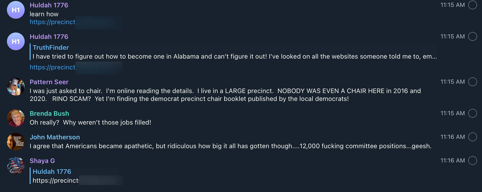 Praying Medic precinct promotion response1