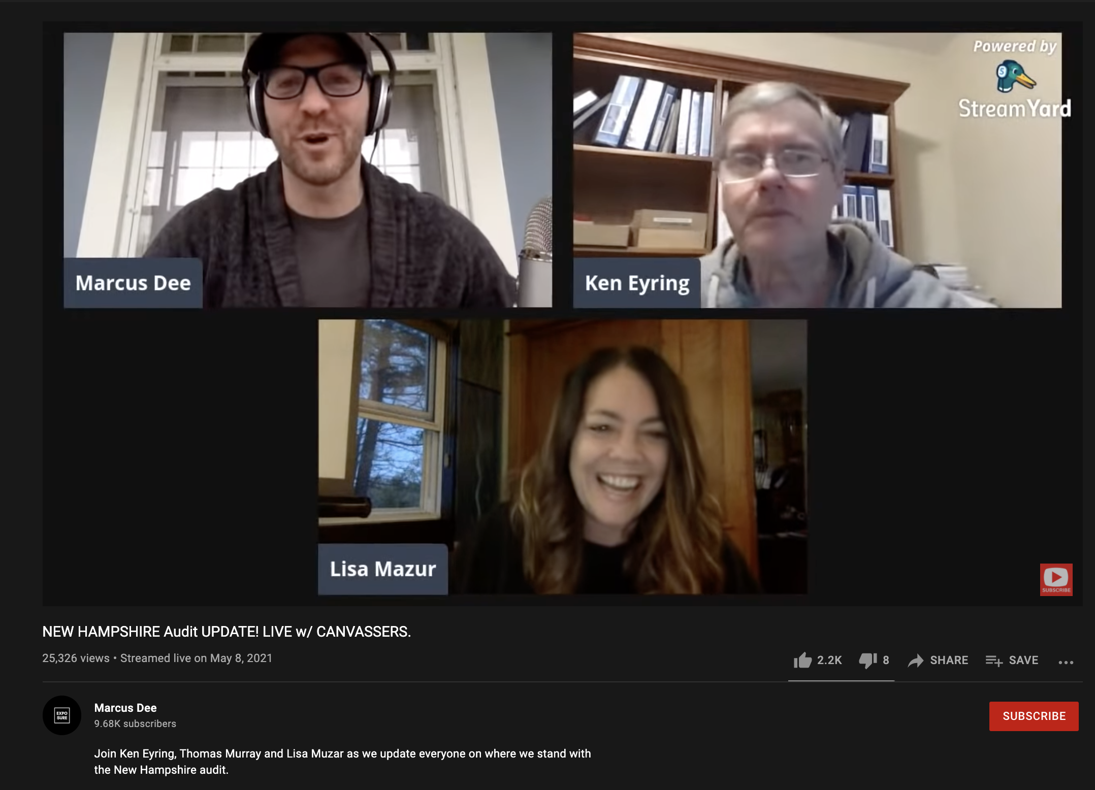 NEW HAMPSHIRE Audit UPDATE! LIVE w/ CANVASSERS