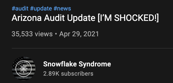 snowflake tens of thousands of views
