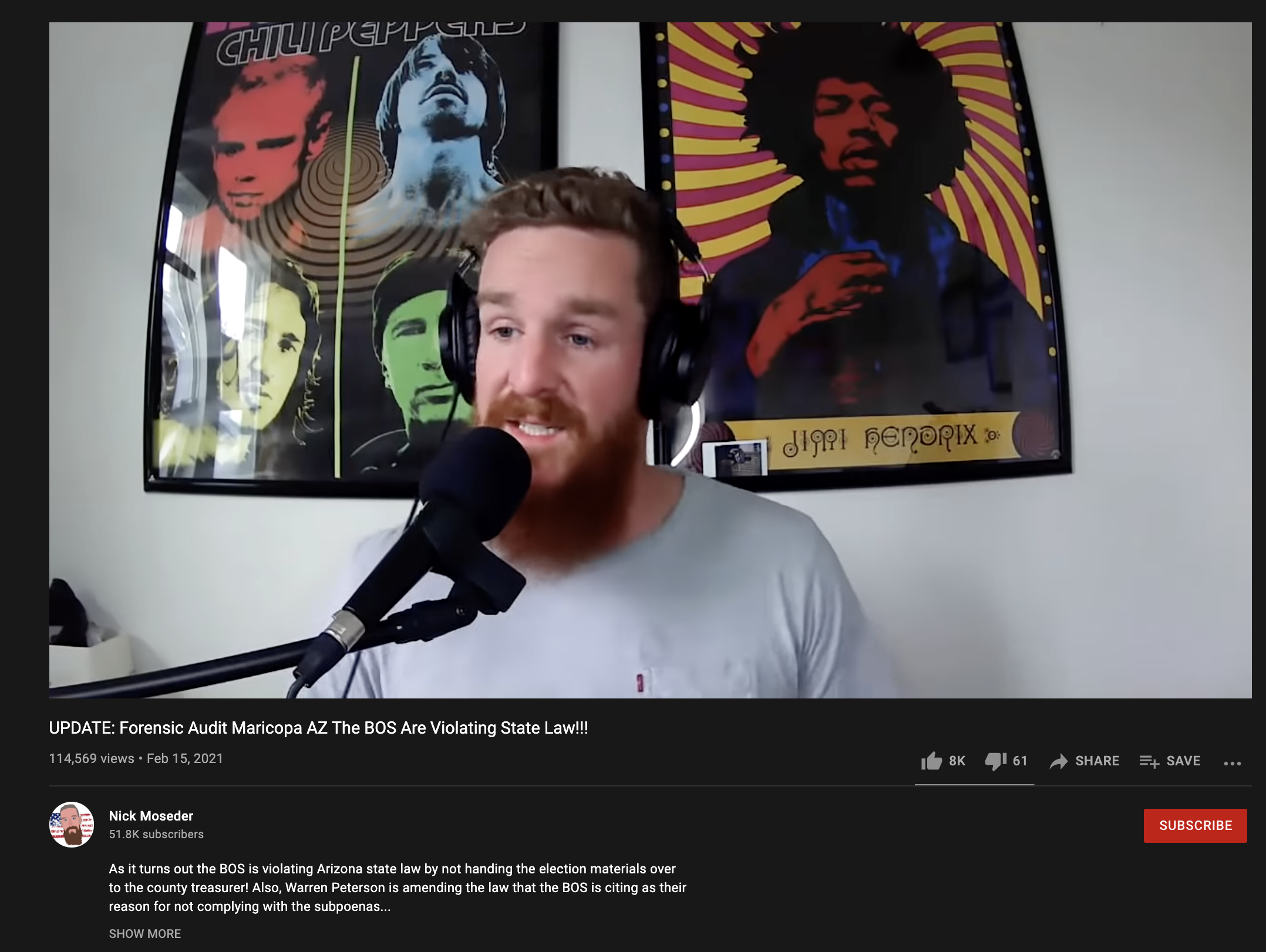 UPDATE: Forensic Audit Maricopa AZ The BOS Are Violating State Law!!!