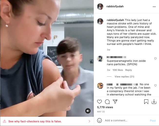 Benjamin -- anti-vaxx 2