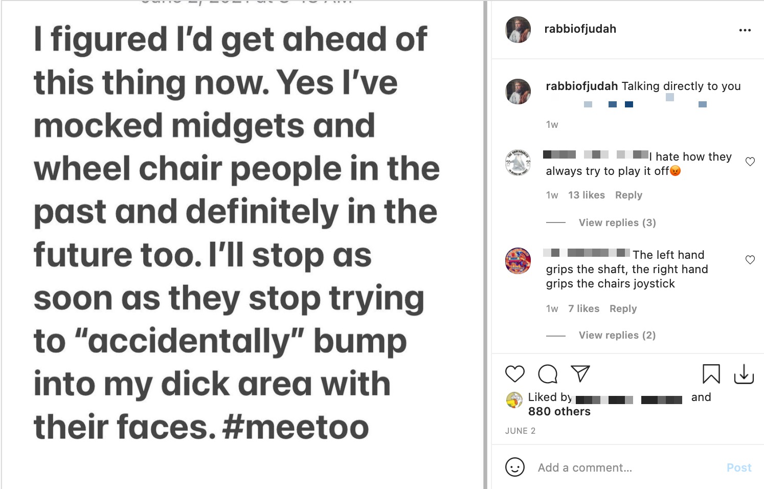 Benjamin -- wheel chair people