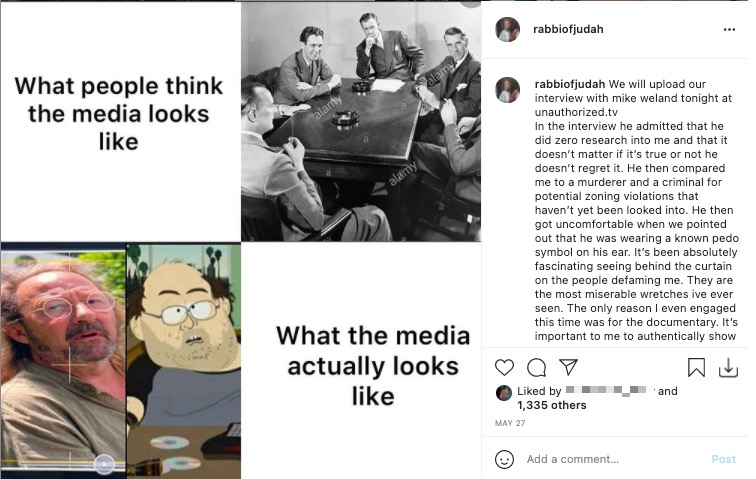 Benjamin -- harassment 1