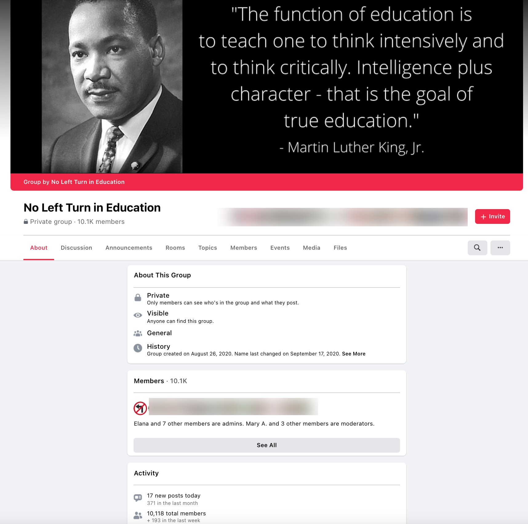 image of facebook group