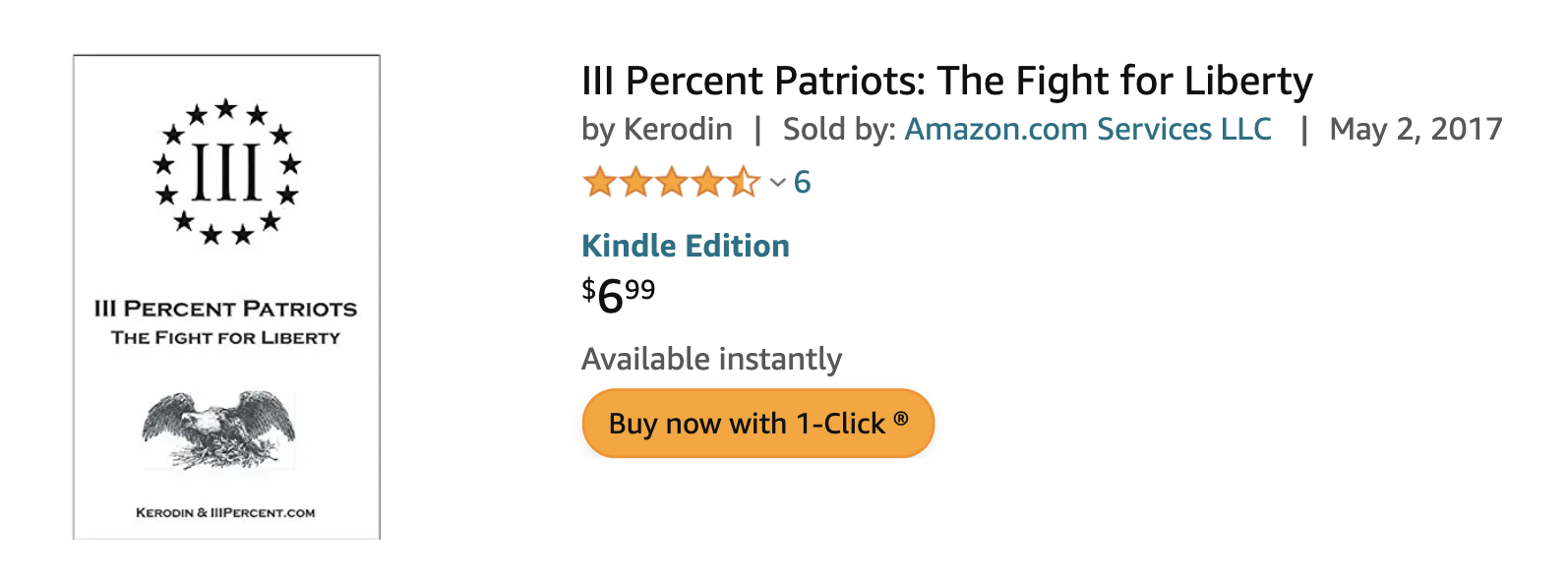 three percenter amazon book