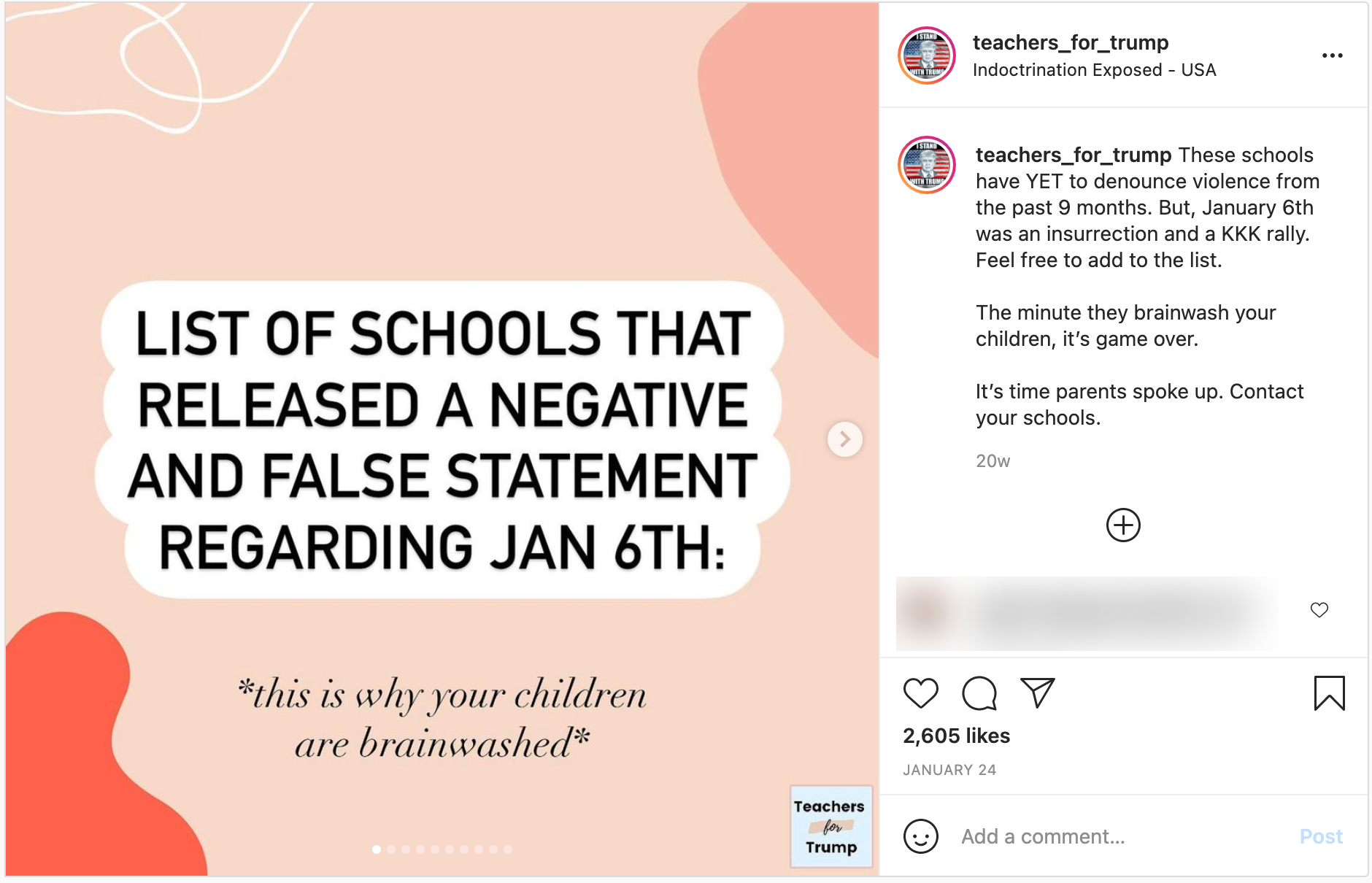 image of instagram post