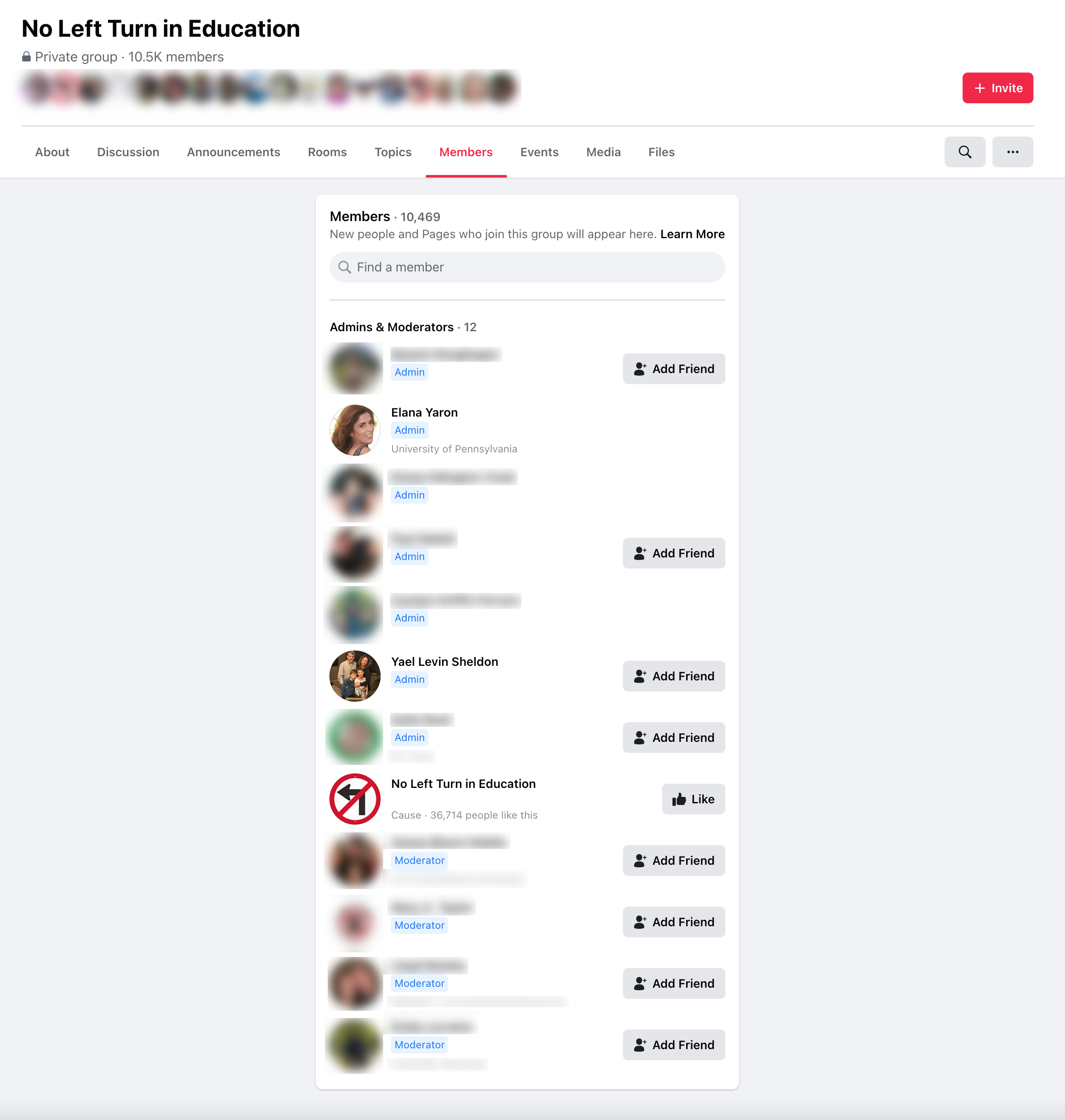 image of facebook post