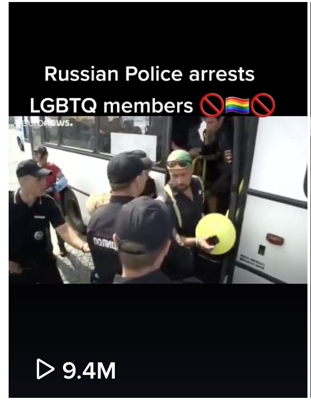 tiktok police arrest lgbtq 
