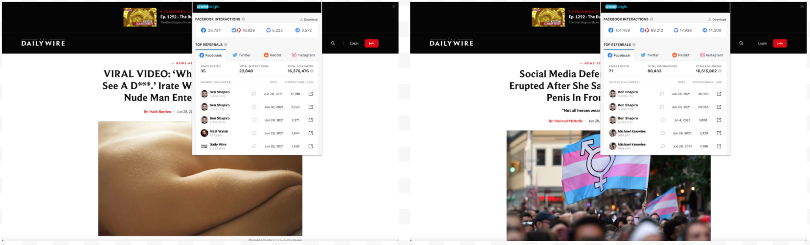 Daily Wire spa engagement