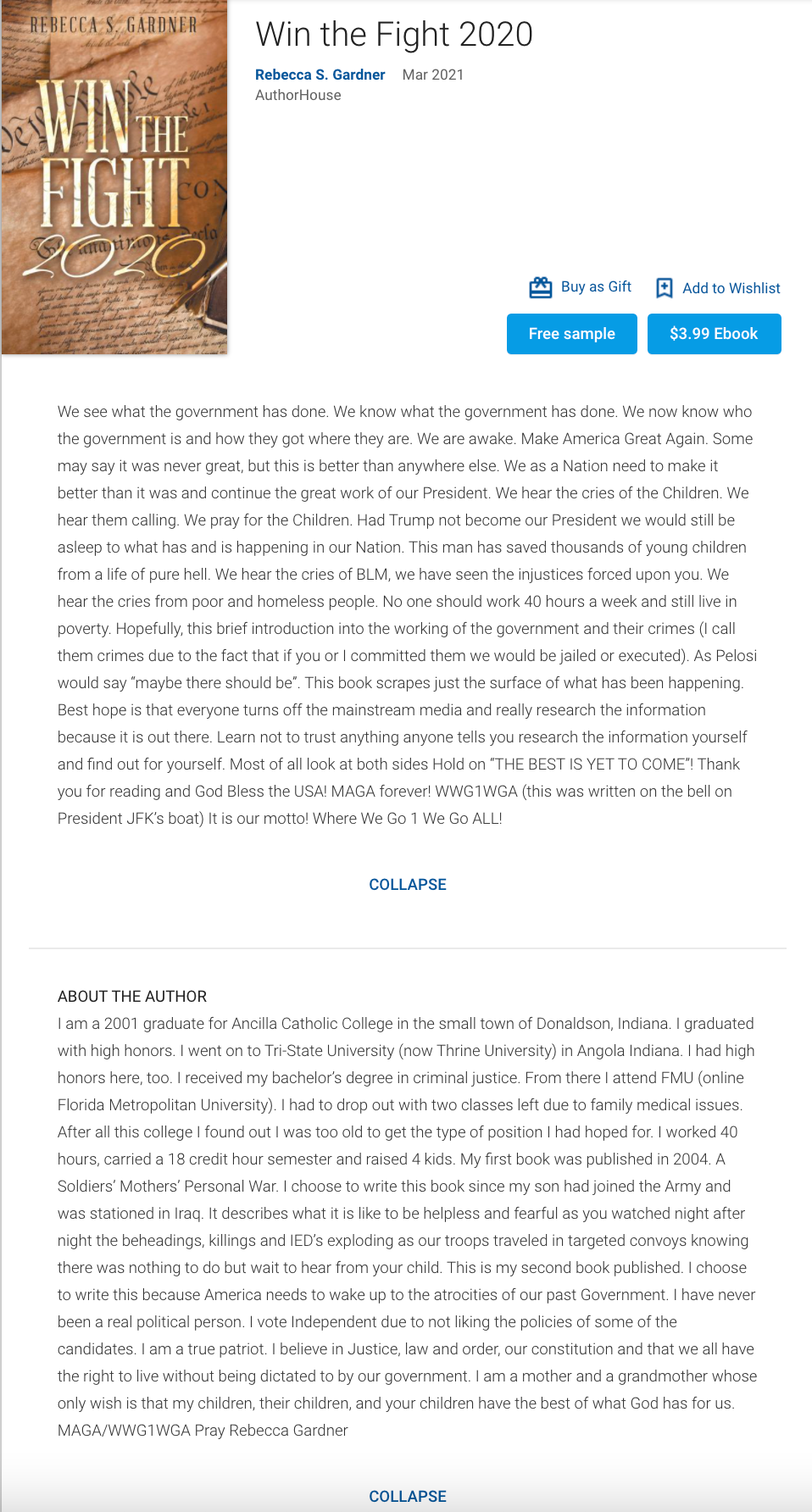 Win the Fight 2020 book