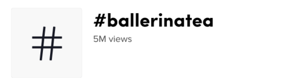 #BallerinaTea Screencap