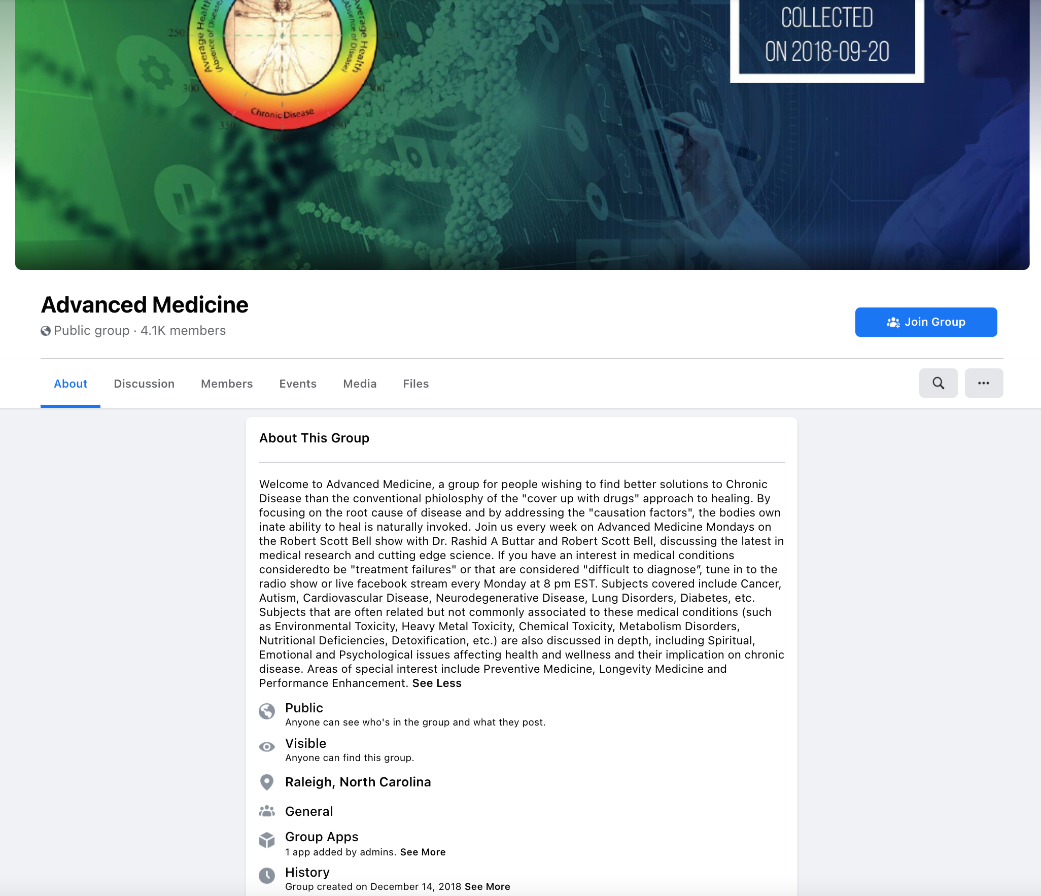 image of facebook group
