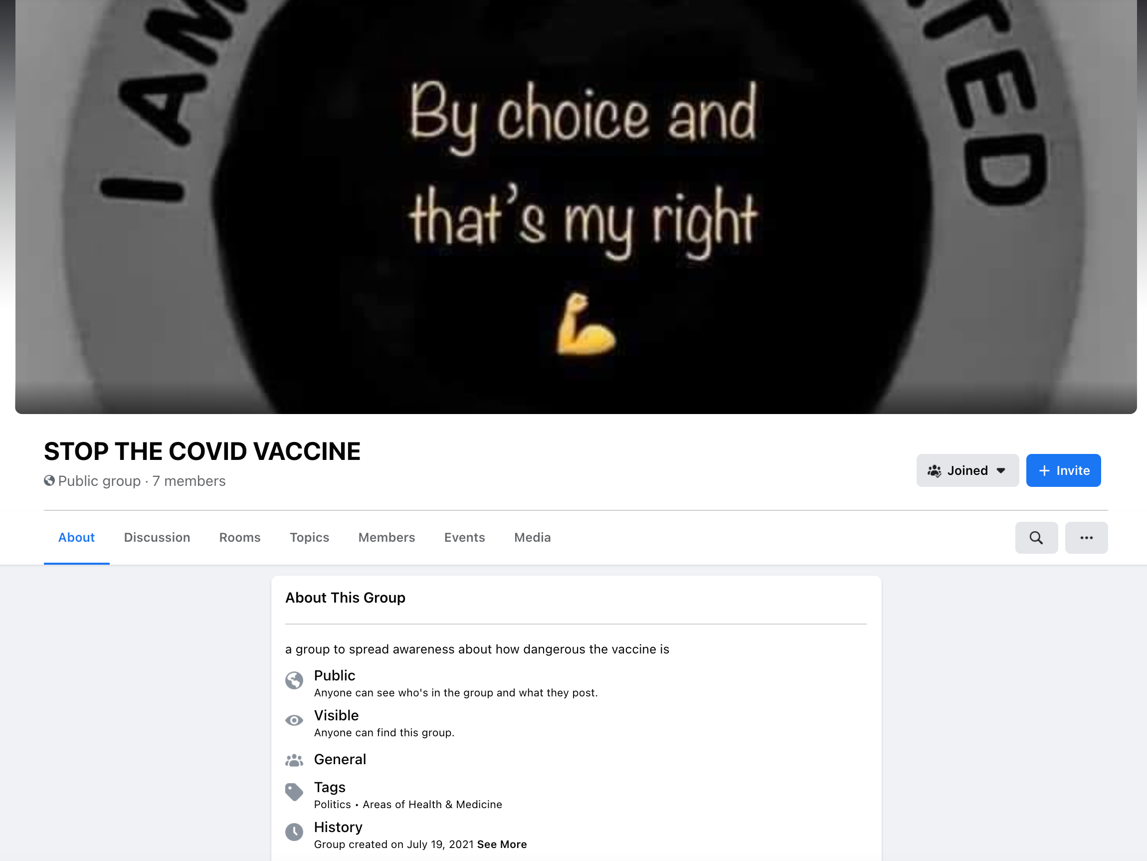 image of facebook group