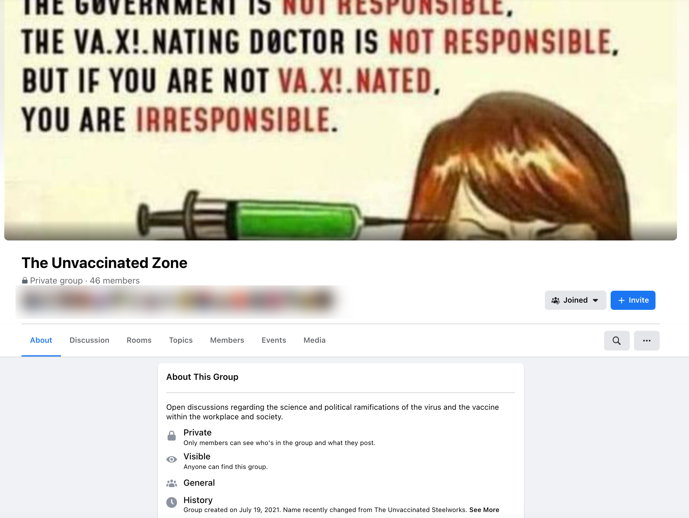 image of facebook group
