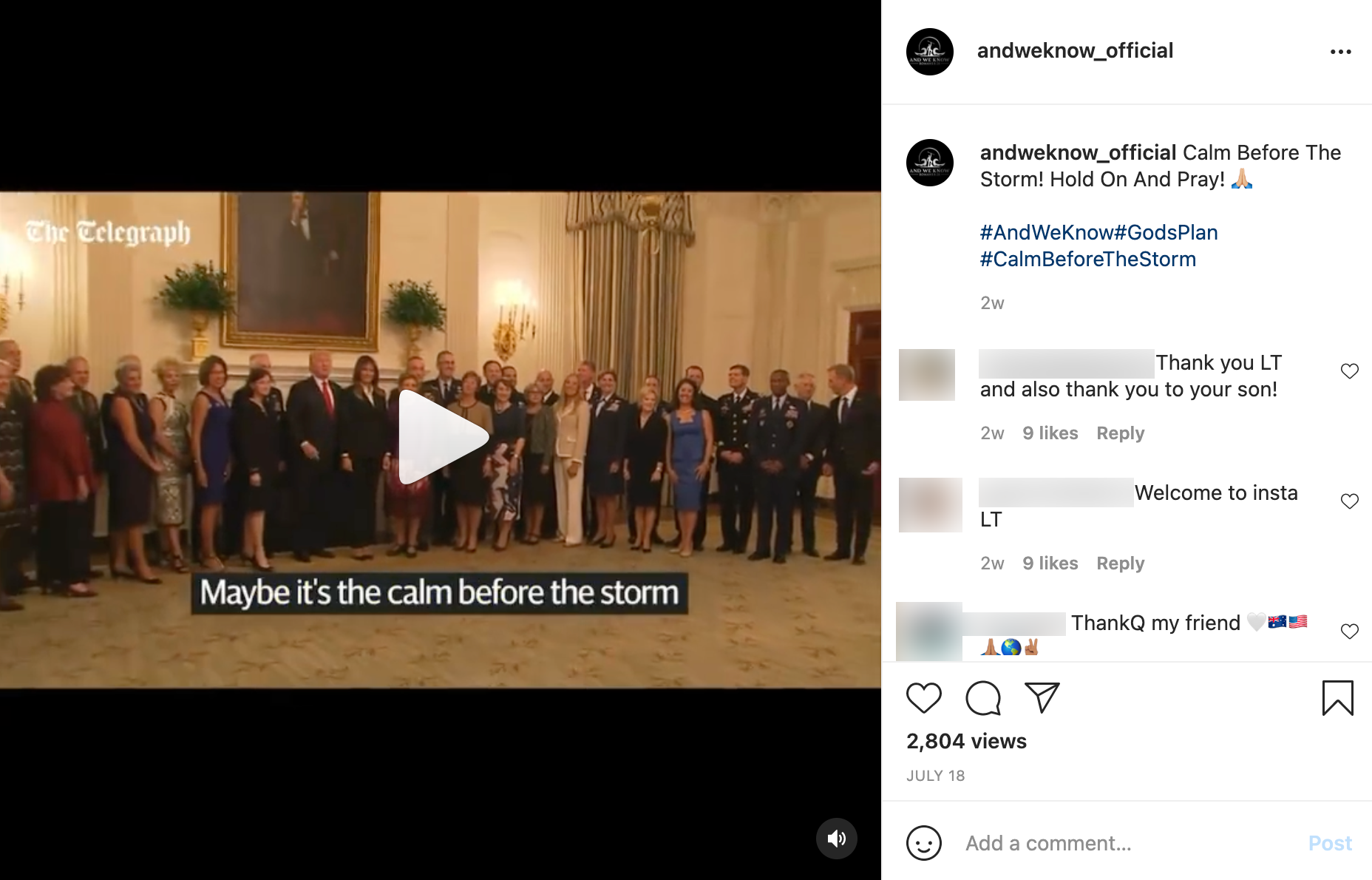 And We Know Instagram post3