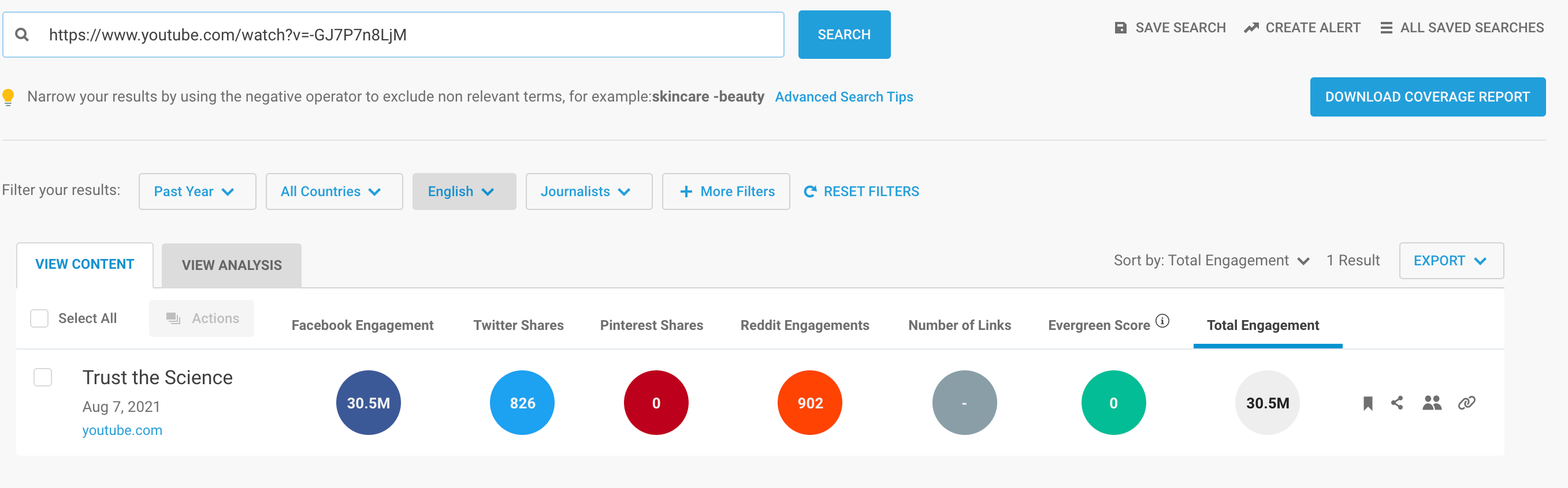 BuzzSumo Dan Stock YouTube video1